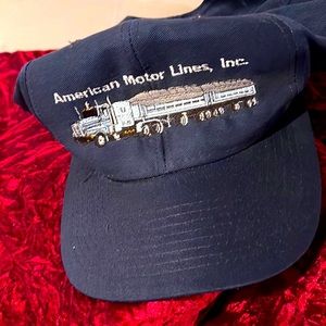 Authentic American motor lines, trucker hat
